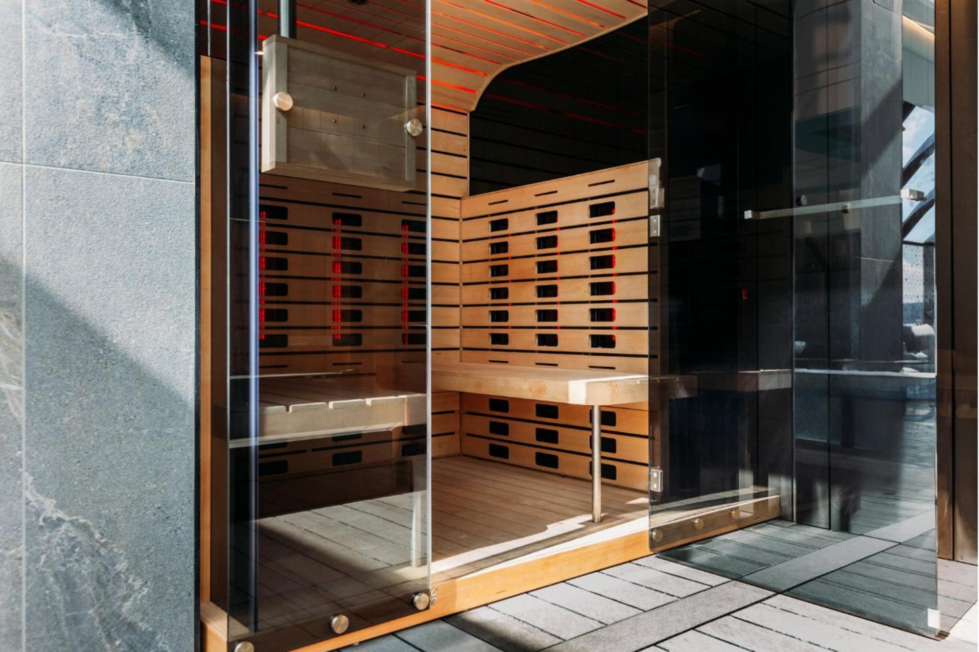 Intercontinental Wellington By Ihg Hotel Bagian luar foto A modern infrared sauna